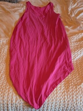 Universal Standard Pink Asymmetric Geneva Dress Size Xs
